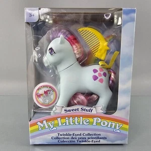 My Little Pony SWEET STUFF Twinkle-Eyed Classic Retro Basic Fun 2021 MLP OPEN - Picture 1 of 9