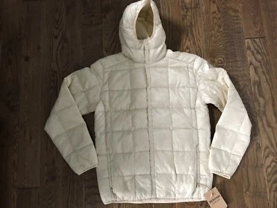 CHAQUETA BURTON DryRide Evergreen AISLANTE ABAJO Con Capucha A Presión Para Hombres PEQUEÑA NUEVA Foto 1 de 4