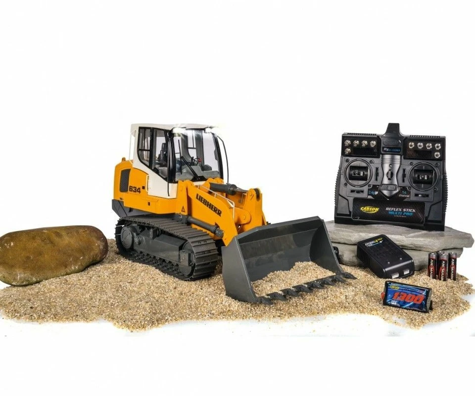 Carson 500907260 1:14 Liebherr Laderaupe LR634 100% RTR Radlader - Bild 1 von 1