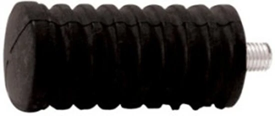Clavija de cambio de pie de goma negra estilo stock con perno largo de 3/4" Harley Touring XL Foto 1 de 1