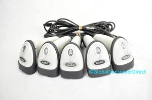 LOTE DE 5x Símbolo Motorola LS2208-SR20001 1D Láser Código de Barras POS Escáner + USB - Imagen 1 de 5