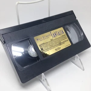 Walt Disney’s FANTASIA VHS Cassette Tape NO BOX Movie Mickey Yensid Brooms NTSC  - Picture 1 of 4