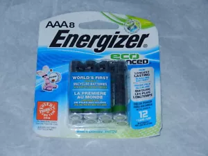 Paquete de 8 pilas AAA Energizer eco avanzadas nuevas exp. Batería 2028 XR928P-8 aaa8 - Imagen 1 de 8