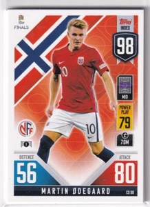 Topps Match Attax Road to Nations League 101 2022 No. CD 98 Martin Odegaard - Picture 1 of 1