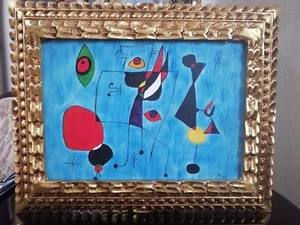 Joan Miro oil painting - Picture 1 of 5