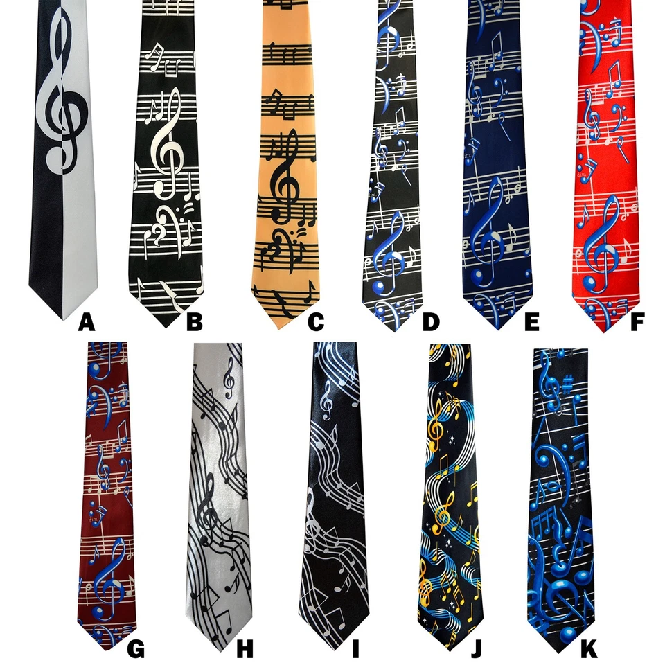 Corbatas para hombre "Treble Clef" Foto 1 de 1