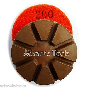 3” Metal Bond Diamond Polishing Pad for Concrete Floor – 200 Grit - Picture 1 of 2