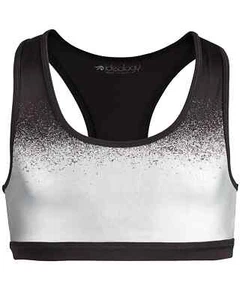 Ideology Big Girls Foil Ombré Sports Bra Size 16 Plus - Picture 1 of 4