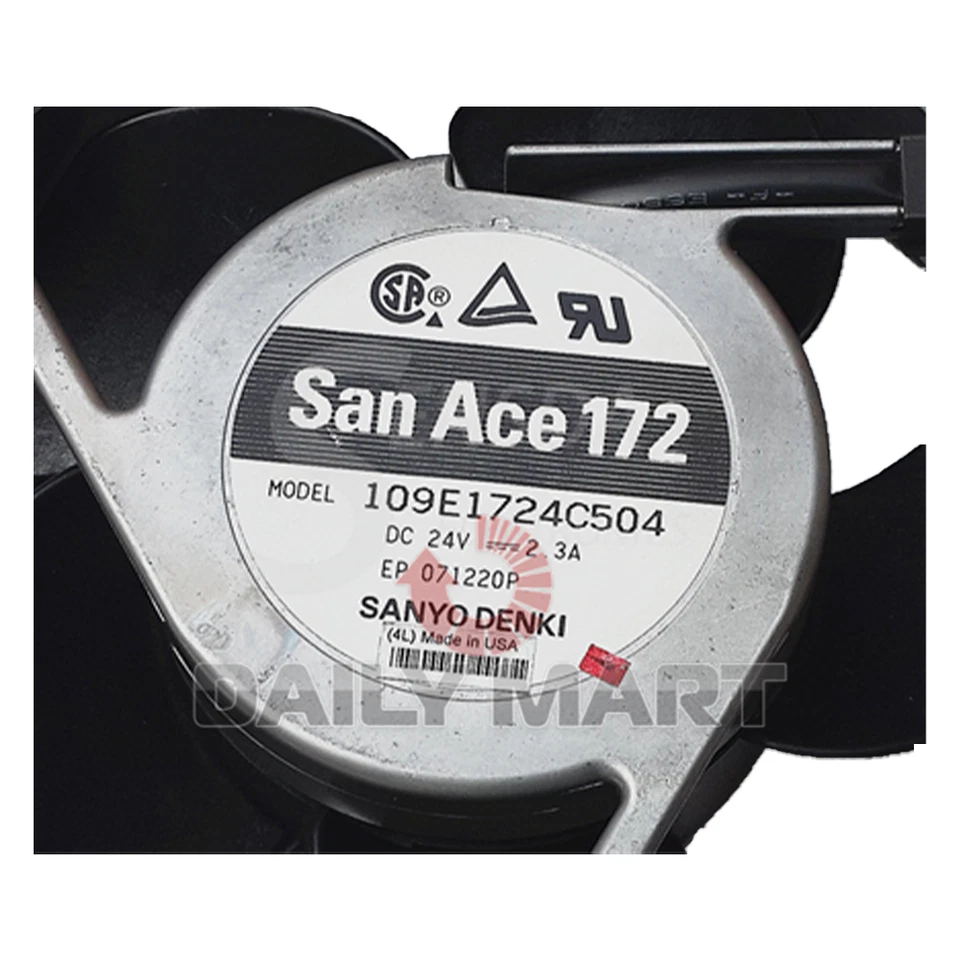 New In Box SANYO DENKI 109E1724C504 Inverter Fan 24V 2.3A - Image 1 of 1