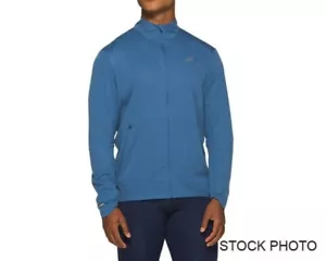 Asics Men's Ultra Waterproof Running Jacket, Blue, XL - Picture 1 of 6