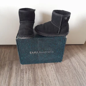 EMU Australien Boots Winterstiefel Kinder schwarz leicht bequem Gr.27 Lammfell - Bild 1 von 8