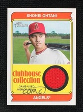 2023 Topps Heritage Clubhouse Collection Relics Shohei Ohtani #CCR-SO