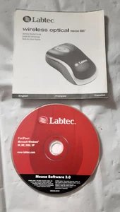Labtec mouse disc SOFTWARE ONLY 3.0 for Windows 98 ME 2000 XP - Picture 1 of 2
