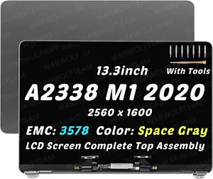 LCD Screen Display Top Assembly for Apple MacBook Pro Retina 13" A2338 EMC 3578 - Picture 1 of 6