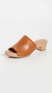 MADEWELL Abigail Slide Clog Burnished Caramel 8.5 M EVELYN - Picture 1 of 7