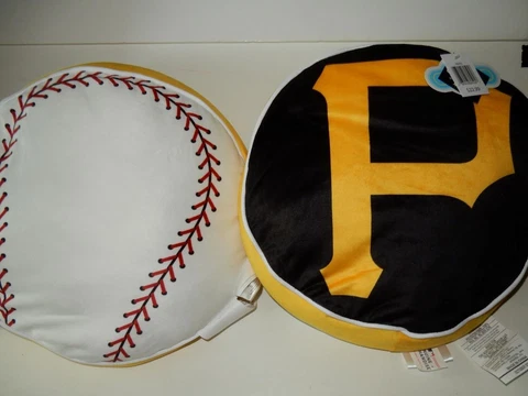 NEW BASEBALL PIRATES CLOUD PILLOW TRAVEL OR BED NWT MLB GENUINE MERCHANDISE Cover