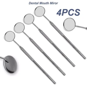 Dental Mundspiegel #5 mit Griff Dental Instrumente Premium Qualität Edelstahl X4 - Bild 1 von 3