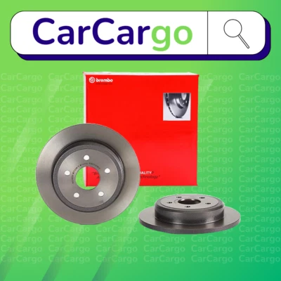 Brembo Solid Rear Brake Discs Jeep Grand Cherokee 3.0 CRD 4x4 2005-2010 320 mm - Image 1 of 4