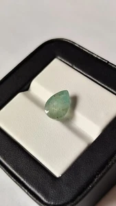 Natural 2.86 cts Russian Emerald Pear shape Untreated Gemstone - Picture 1 of 2