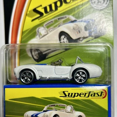 Matchbox Superfast # 16 2004 blanco 1965 Shelby Cobra 427 S/C edición limitada Foto 1 de 4