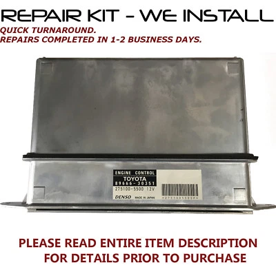 Kit Reparación 4 Lexus GS300 GS350 Motor Computadora ECU ECM PCM 04 05 06 07 08 Foto 1 de 4