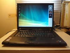 IBM ThinkPad T60 Laptop 2 0GHz 4GB DVD-RW WiFi B/G ATi 512MB Video