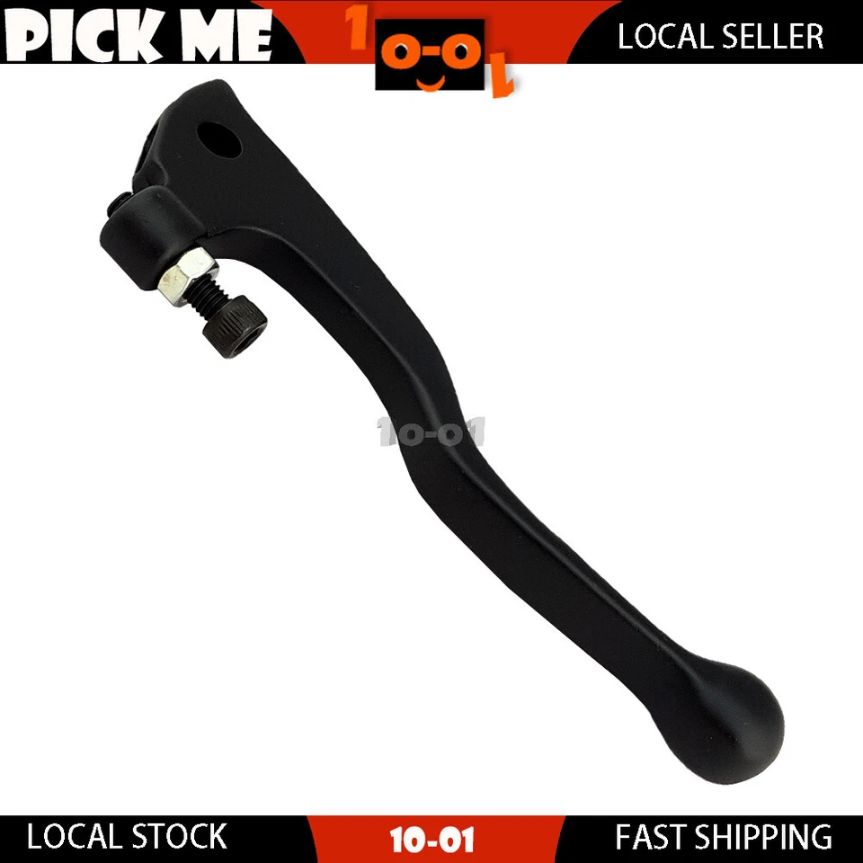 Motorcycle Shorty Right Hand Brake Lever Black Fit Yamaha TW200E 2007 - Image 1 of 1