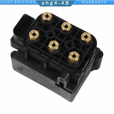 Bloque de válvula de suspensión neumática para Audi A6 A8 Quattro S6 S8 VW 2004-2006 4F0616013 Foto 1 de 4