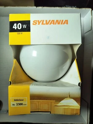 Sylvania 40W G40 Indoor 40H40/W/RP - Image 1 of 3
