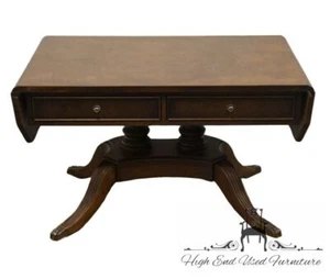 DREXEL HERITAGE Covington Park Collection Bookmatched Walnut Traditional Dunc... - Picture 1 of 10