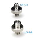 1/4" Male to 1/4" Male Threaded Adapter Double Male Screw Adapter Supports