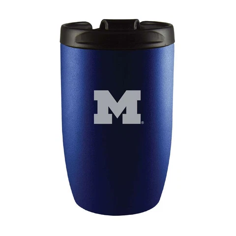 Michigan Wolverines Engraved 10oz Stainless Steel Tumbler Cover