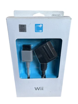 WII RGB Scart Kabel Original Retro Vintage Selten RVL-013 Originalverpackung - Bild 1 von 4