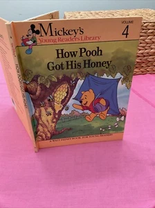 How Pooh Got His Honey HC Book Mickey's Young Readers Library Volume 4 VTG - Picture 1 of 23