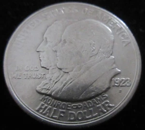 MDS USA HALF DOLLAR 1923 S "MONROE - ADAMS", SILBER #W - Picture 1 of 2