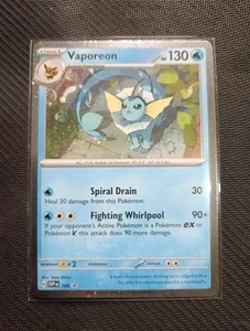 Vaporeon SVP 168 - Cosmos Black Star Promo - Prismatic Evolutions - Pokemon TCG - Bild 1 von 2