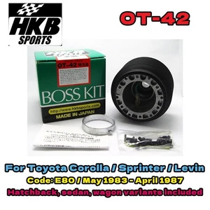 HKB Steering Boss Kit OT-42 for Toyota Corolla Levin Sprinter E80 1983-1987 JDM - Picture 1 of 2