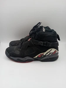 Nike Air Jordan 8 VIII Retro GS Playoffs 2013 Talla 7 Juvenil 305368-061 SIN PLANTILLAS - Imagen 1 de 9
