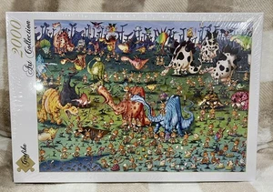 Grafika Art Collection Francois Ruyer 2000 piece Jigsaw Puzzle Medieval Knights - Picture 1 of 3