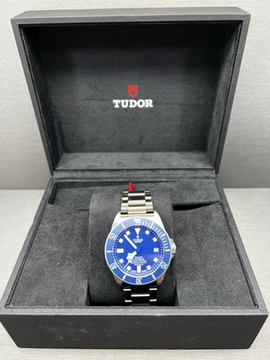Tudor Pelagos 2022 Pelagos 42mm 25600TB pulseira de titânio mostrador azul fosco completo - Imagem 1 de 4