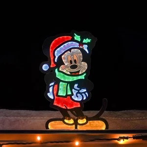 ©Disney Mickey Mouse Luz 3D Infinity 40cm LED Decoración Navideña Interior - Imagen 1 de 2