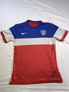 USA Soccer Jersey Bomb Pop Mens Small USMNT Nike Dri Fit 2014 National Team - Picture 1 of 15