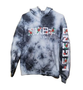 Sudadera con Capucha Tokyo Tye Dye Floral Adulto Mediana Por Popular Poison - Imagen 1 de 8