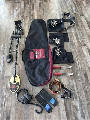 Whites MXT Metal Detector W/Eclipse DD And Shooter DD Coil And Accessory Lot - Image 1 of 4