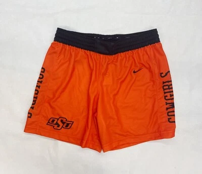 Nike OSU Oklahoma State Cowboys Mixtape Basketball Short Women's M Orange DX9069 - Image 1 of 2