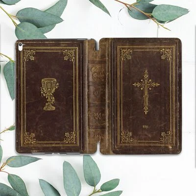 Vintage Ancient Book Old Retro Case For iPad 10.2 Pro 12.9 11 9.7 Air 3 4 5 Mini - Image 1 of 4