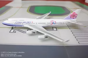 Phoenix Model China Airlines Boeing 747-400 50th Anniversary Diecast Model 1:400 - Picture 1 of 1