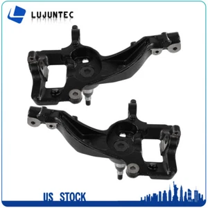2 Pcs Steering Knuckle Front LH & RH For Ford Ranger 2001-2007 2008 2009 RWD - Foto 1 di 15