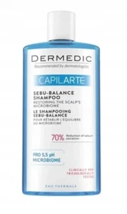 Dermedic Capilarte Sebu-Balance, shampoo for oily hair 300ml-10 fl.oz - Picture 1 of 3