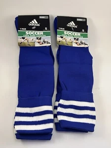 Adidas Unisex Copa Zone Calcetines Cojín Pequeños ¡NUEVOS! -Pares de fútbol azul marino/blanco S - Imagen 1 de 3